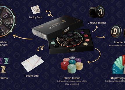 Double Lucky 7: Lucky Wheel Editie - Bordspel (NL)