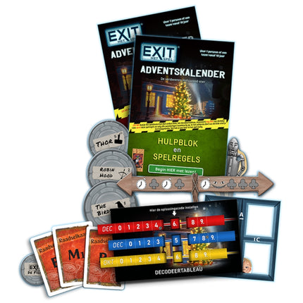 Exit: Adventskalender: De verdwenen Hollywood-ster - Escape Room Spellen