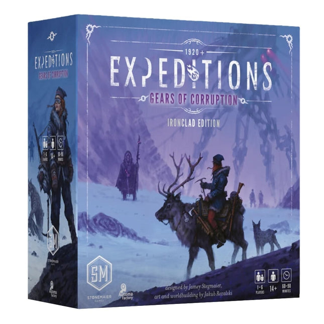 bordspellen expeditions gears of corruption ironclad edition