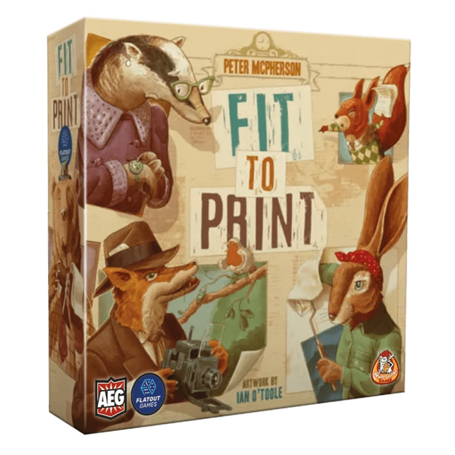 Fit to Print - Board Game