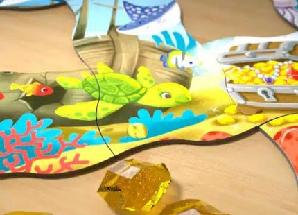 Game Meets Puzzle: Treasure Hunt in the Ocean - Board Game