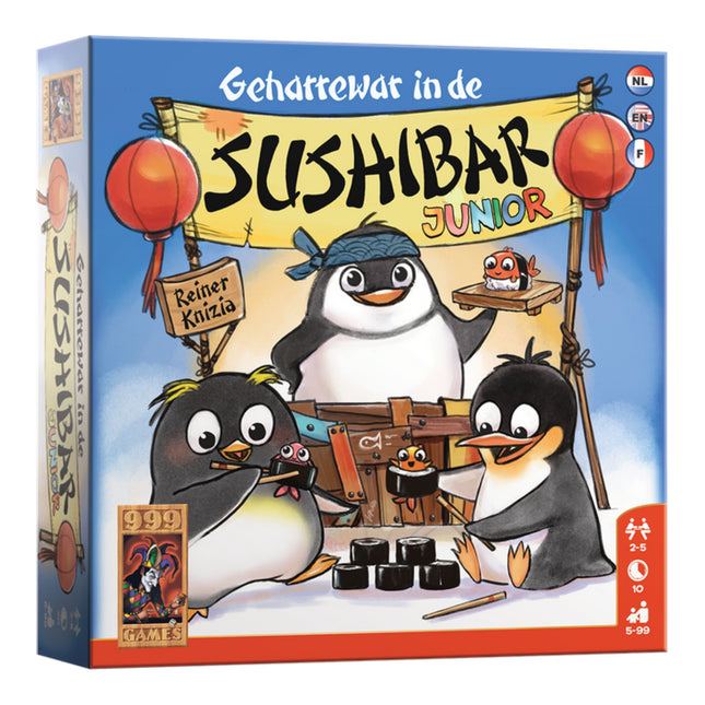 Geharrewar in de Sushibar Junior - Dobbelspel (NL)
