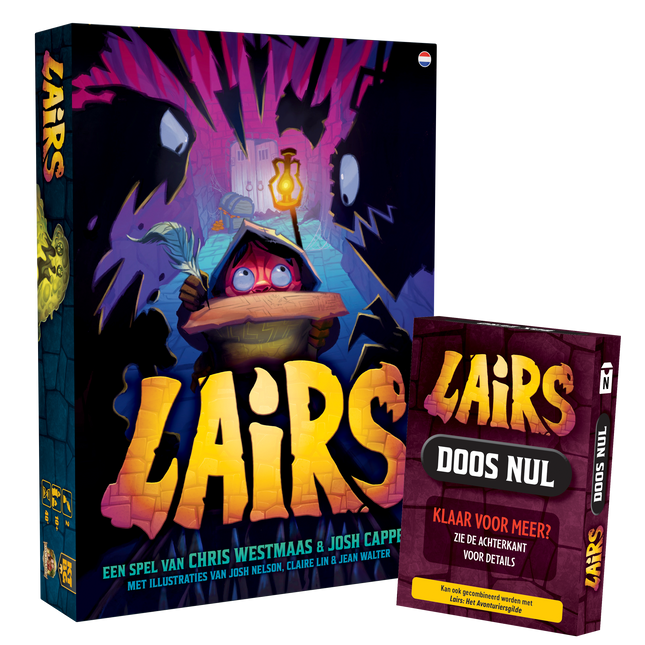 Lairs (incl. Doos Nul uitbreiding) - Bordspel (NL) [PRE ORDER]