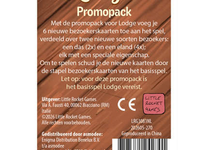 Lodge Promopack uitbreiding (NL)