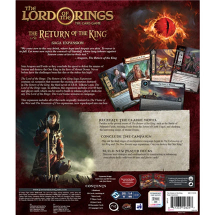 Lord of the Rings LCG Return of the King uitbreiding (ENG)