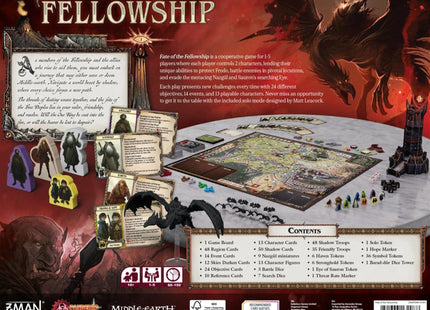 LOTR Fate of the Fellowship: Pandemic System Game - Bordspel (ENG)