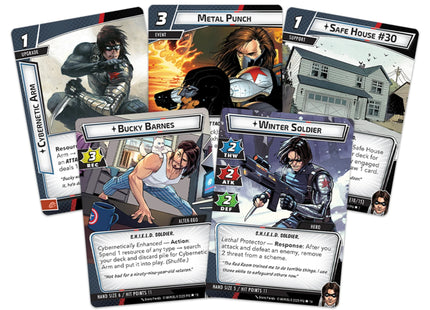 Marvel Champions LCG Winter Soldier Hero Pack-Erweiterung (ENG)
