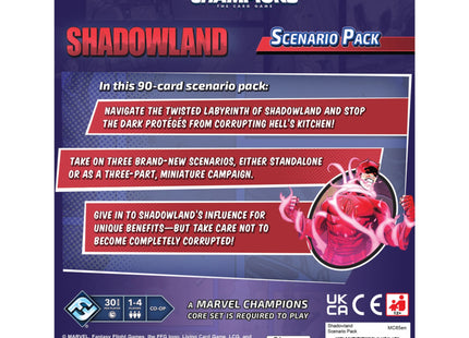 Marvel Champions: The Card Game Shadowland Scenario Pack uitbreiding (ENG)