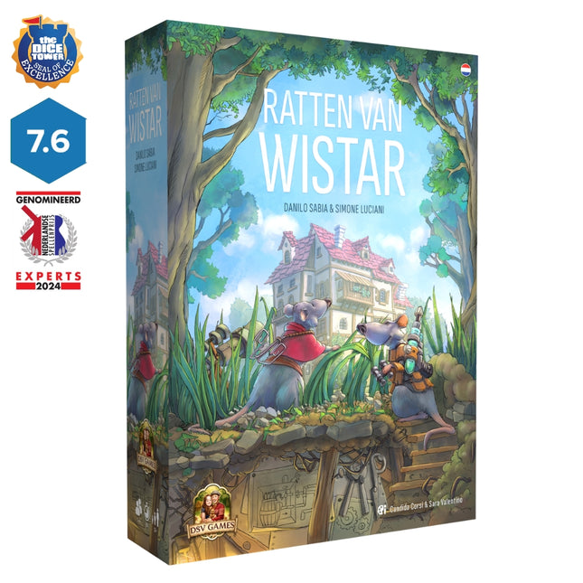 Ratten van Wistar (incl. PROMO) - Bordspel (NL) [PRE ORDER]