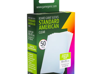 Board Game Prime Sleeves 'Standard American' 59 x 91 mm (50ST) - Accessoires