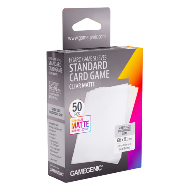 Board Game Matte Sleeves 'Standard' 66 x 91 mm (50ST) - Accessoires