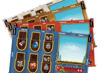 Terraria Das Brettspiel: Deluxe-Spielermattenpaket - Zubehör