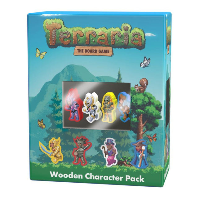 Terraria Das Brettspiel: Wooden Character Pack - Zubehör
