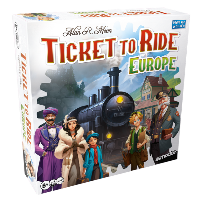 Zug um Zug Europa: Neuauflage - Brettspiel (NL)