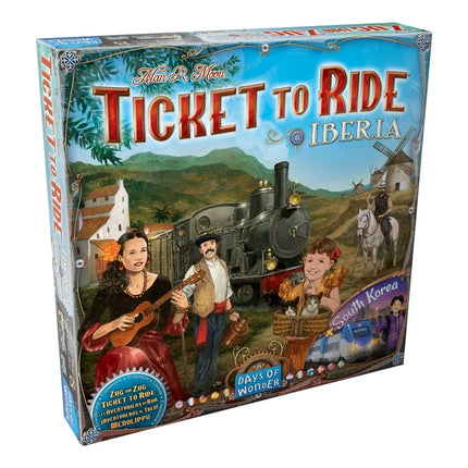 bordspellen ticket to ride iberia