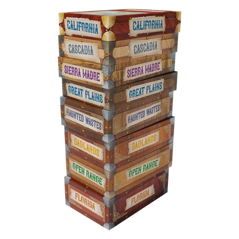 Ticket to Ride Legacy Legendes Uit Het Westen – Fantasy World Ticket to Ride Legacy Legendes Uit Het Westen – Fantasy World