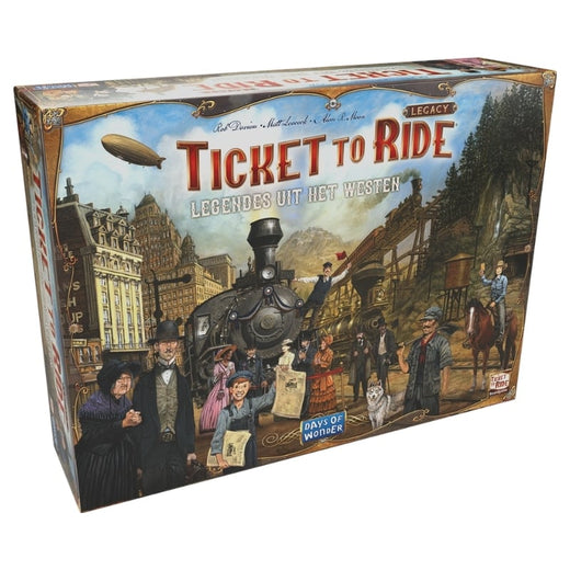 Ticket to Ride Legacy Legendes uit het Westen - Bordspel (NL)