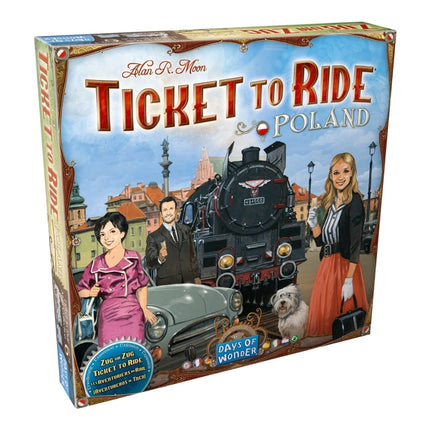 bordspellen ticket to ride poland