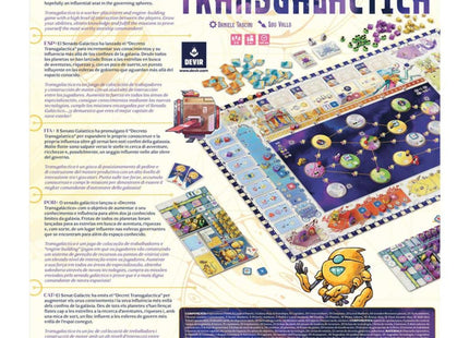 Transgalactica – Brettspiel (ENG)