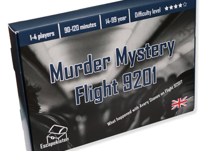 Murder Mystery: Flight 9201 - Escape Room Spellen (ENG)