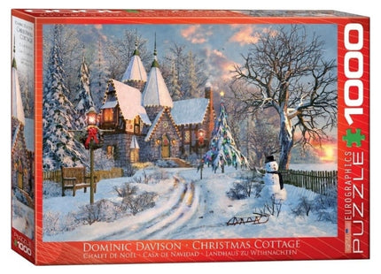 legpuzzel-dominic-davison-christmas-cottage-1000-stukjes