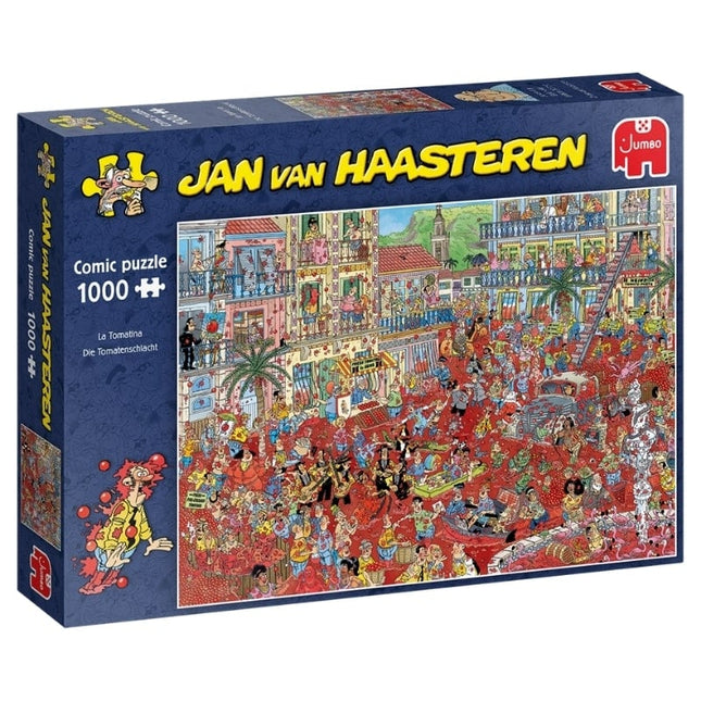 Jan van Haasteren: La Tomatina (1000 pieces) - Puzzle