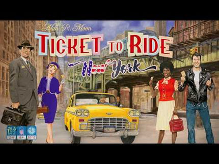 ticket-to-ride-new-york-bordspel-video