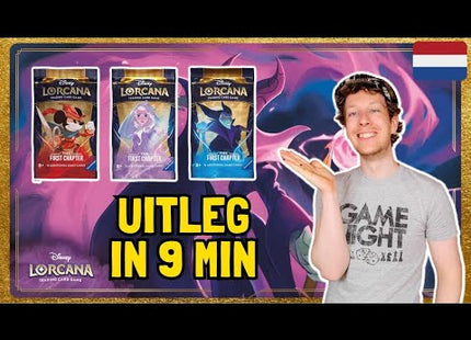 Disney Lorcana: Starter Deck Merlin & Tiana Set 2 De Spelletjes Vrienden Disney Lorcana: Starter Deck Merlin & Tiana Set 2 De Spelletjes Vrienden