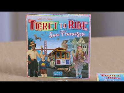 ticket-to-ride-san-francisco-bordspel-video