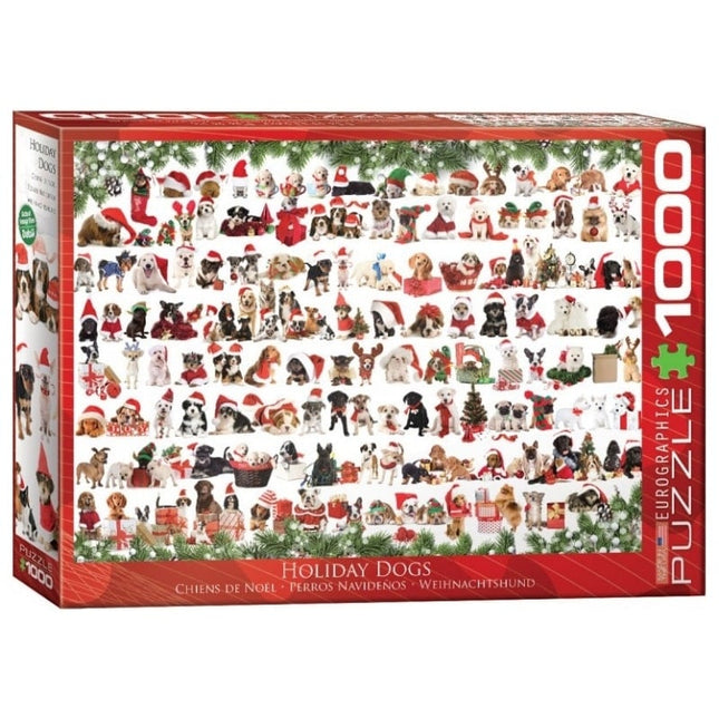 puzzel-eurographics-holiday-dogs-1000-stukjes