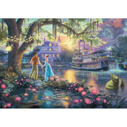 puzzel-thomas-kinkade-disney-dreams-de-prinses-en-de-kikker (1)