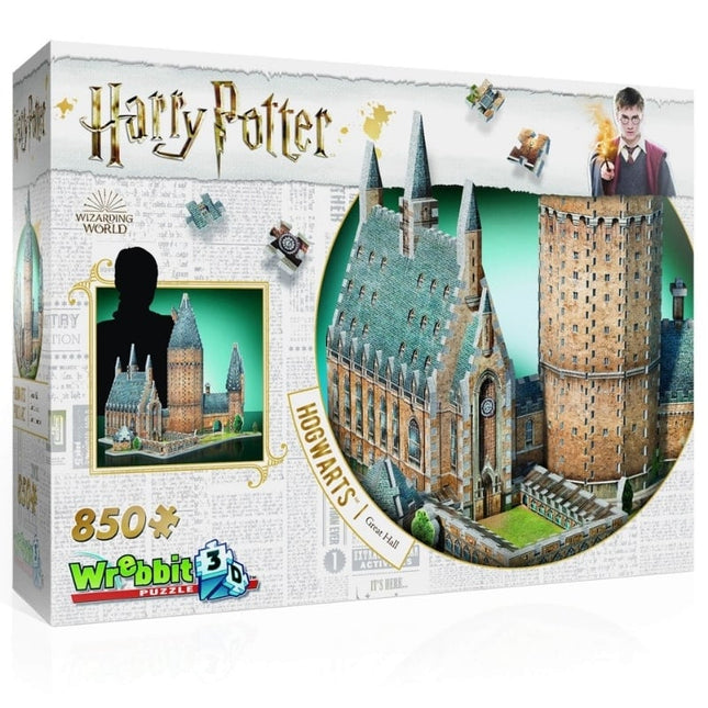 puzzel-wrebbit-3d-puzzel-harry-potter-hogwarts-great-hall-850-stukjes