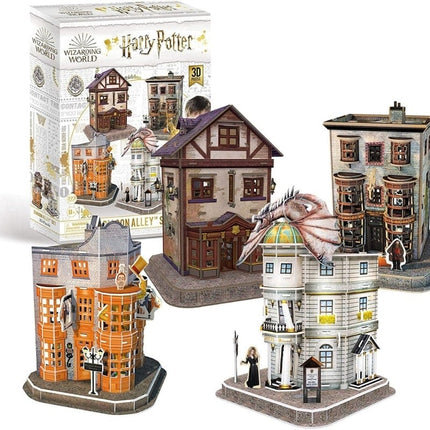 puzzels-3d-puzzel-harry-potter-diagon-alley-set-272-stukjes (1)