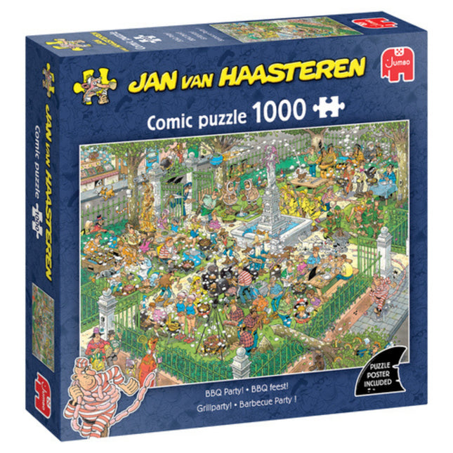 Jan van Haasteren: BBQ Party (1000 pieces) - Puzzle