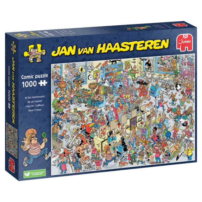 Jan van Haasteren: At the hairdresser's (1000 pieces) - Puzzle