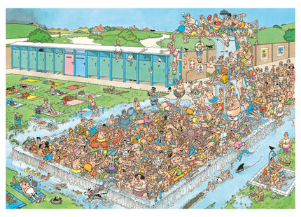 Jan van Haasteren: Bath Full of Bath (2000 pieces) - Puzzle