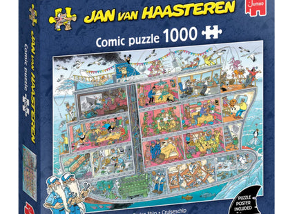 Jan van Haasteren: Cruise Ship (1000 pieces) - Puzzle