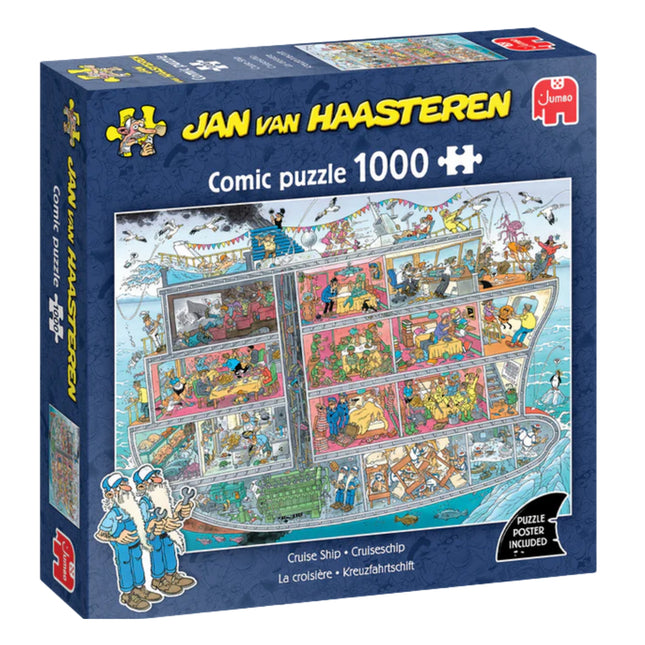 Jan van Haasteren: Cruise Ship (1000 pieces) - Puzzle