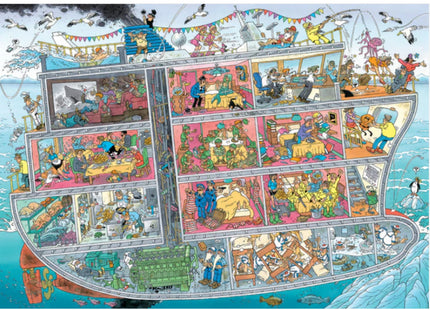 Jan van Haasteren: Cruise Ship (1000 pieces) - Puzzle