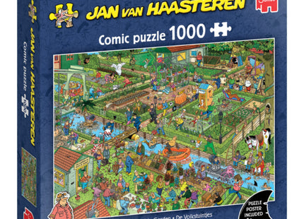 Jan van Haasteren: The Community Gardens (1000 pieces) - Puzzle