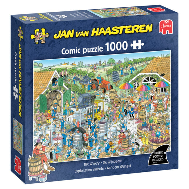 Jan van Haasteren: The Vineyard (1000 pieces) - Puzzle