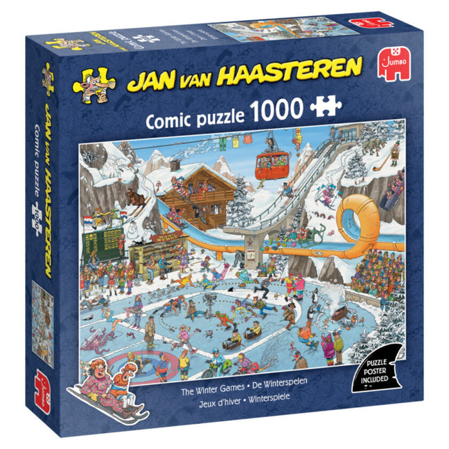 Jan van Haasteren: The Winter Games (1000 pieces) - Puzzle