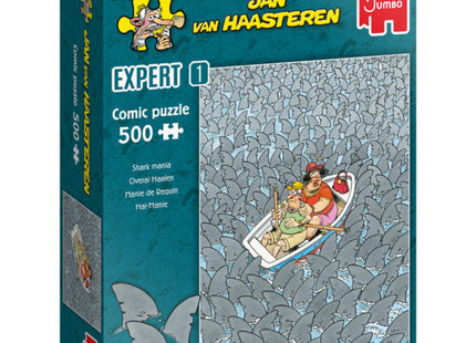 Jan van Haasteren Expert: Sharks Everywhere (500 pieces) - Puzzle