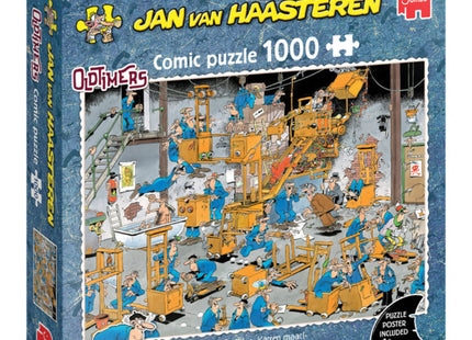 Jan van Haasteren: Vintage Cars, Let's Go! (1000 pieces) - Puzzle