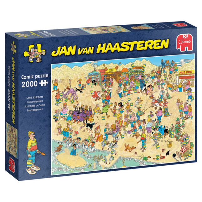 Jan van Haasteren: Sand Sculptures (2000 pieces) - Puzzle
