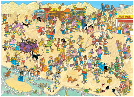 Jan van Haasteren: Sand Sculptures (2000 pieces) - Puzzle