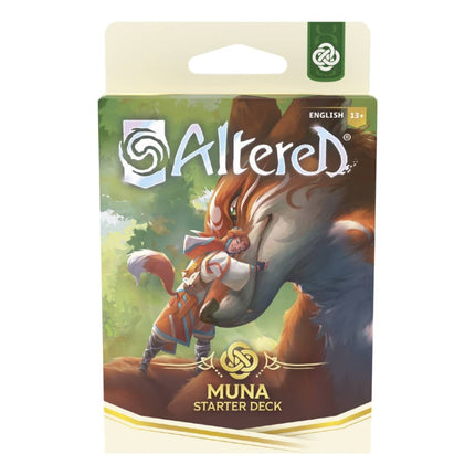 trading card games altered beyond the gates starter deck muna