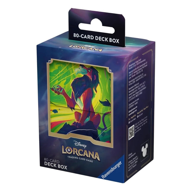 Disney Lorcana: Deck Box Scar Set 6 - Accessoires