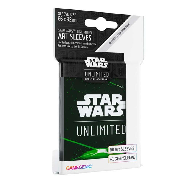 trading card games star wars unlimited art sleeves card back green