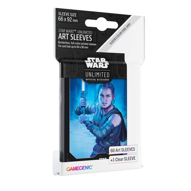trading card games star wars unlimited art sleeves rey
